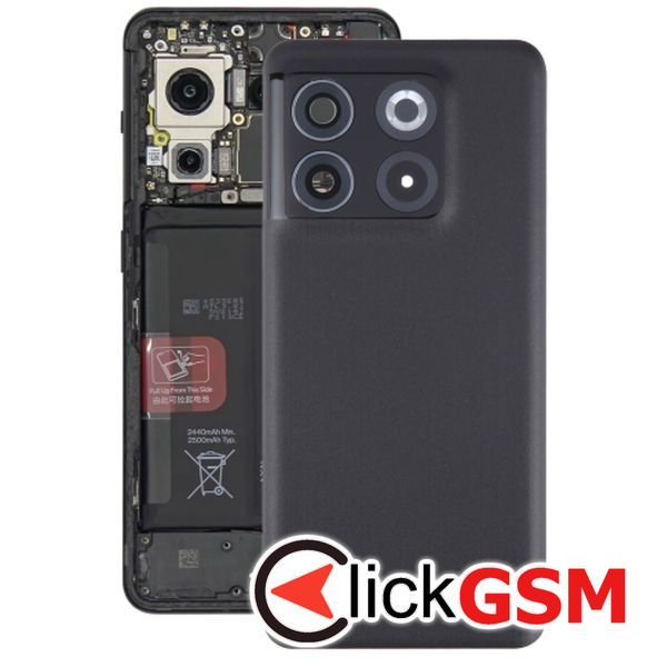 Piesa Capac Spate Cu Geam Camera Black Oneplus 10t 1f2c