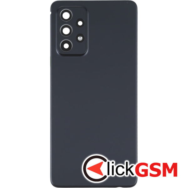 Piesa Piesa Capac Spate Cu Geam Camera Black Samsung Galaxy A52 5g 4o3n