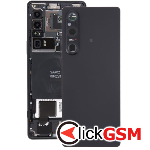 Piesa Capac Spate Cu Geam Camera Black Sony Xperia 1 V 3g1o