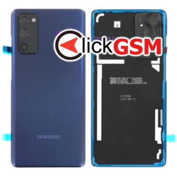 Piesa Piesa Capac Spate Cu Geam Camera Bleumarin Samsung Galaxy S20 Fe 5g Xie