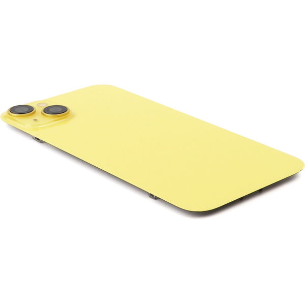 Apple iPhone 14 Plus · Back Cover incl. Camera lens, Flash Light and Wireless Charging For iPhone 14 Plus Yellow Pulled