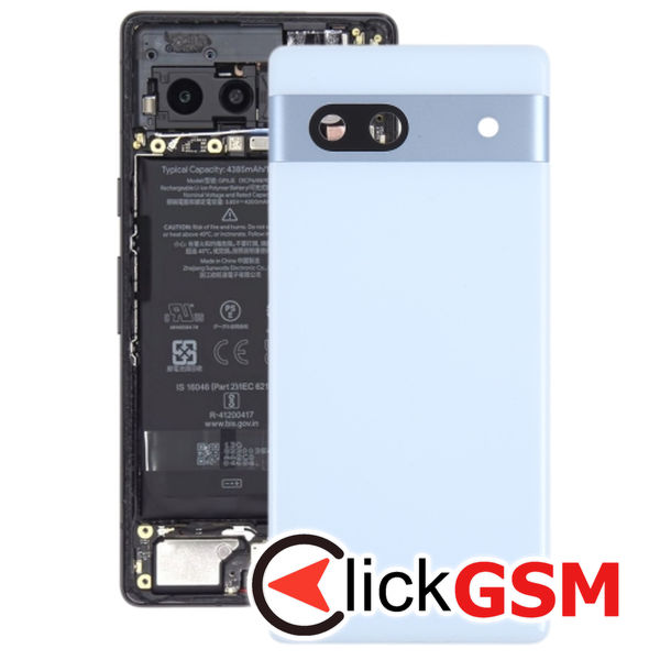 Piesa Capac Spate Cu Geam Camera Blue Google Pixel 7a 2te5