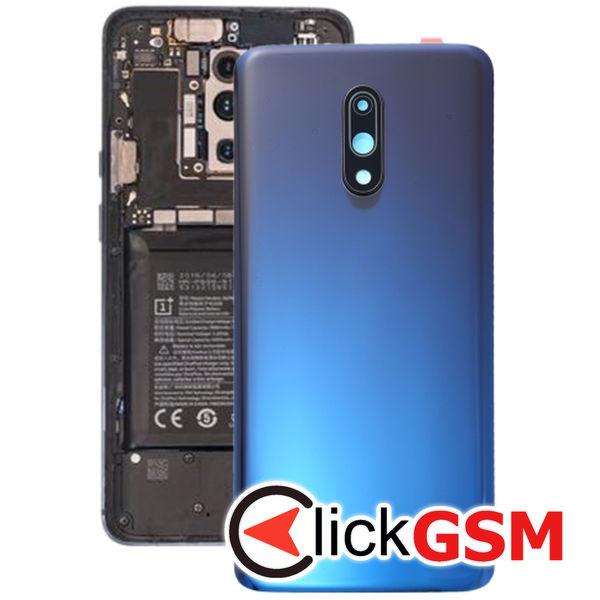 Piesa Piesa Capac Spate Cu Geam Camera Blue Oneplus 7 21yu