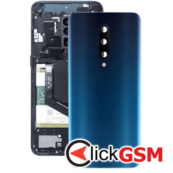 Piesa Capac Spate Cu Geam Camera Blue Oneplus 7 Pro 21zj