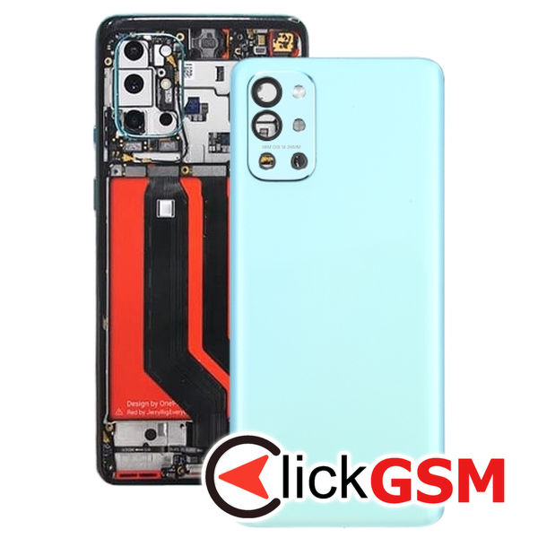 Piesa Capac Spate Cu Geam Camera Blue Oneplus 9r 5g 21ze