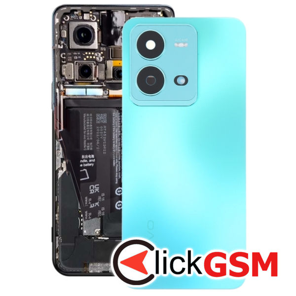 Piesa Capac Spate Cu Geam Camera Blue Vivo V25 2t81