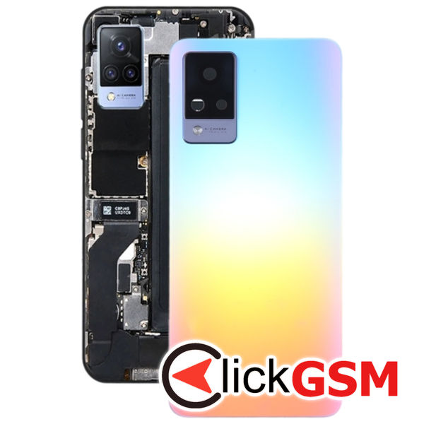 Piesa Capac Spate Cu Geam Camera Colour Vivo V21 2t0f