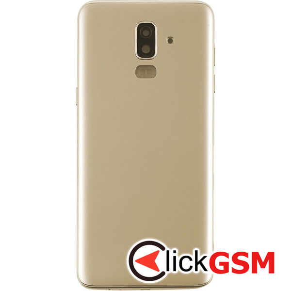 Piesa Piesa Capac Spate Cu Geam Camera Gold Samsung Galaxy J8 4ar4