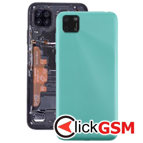 Piesa Capac Spate Cu Geam Camera Green Huawei Y5p 4ngw