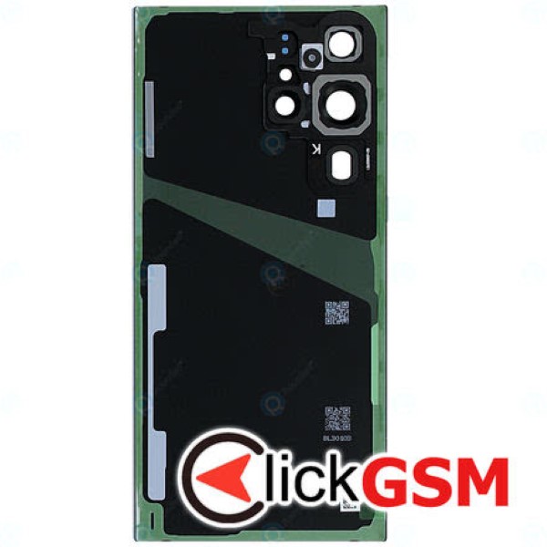 Piesa Capac Spate Cu Geam Camera Gri Inchis Samsung Galaxy S23 Ultra 28e0