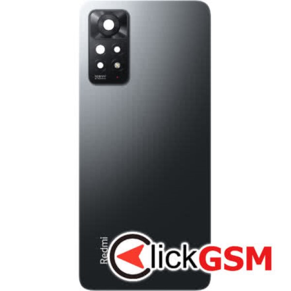 Piesa Capac Spate Cu Geam Camera Gri Inchis Xiaomi Redmi Note 11 Pro 32s1