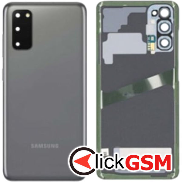 Piesa Capac Spate Cu Geam Camera Gri Samsung Galaxy S20.plus 5g 2cxq