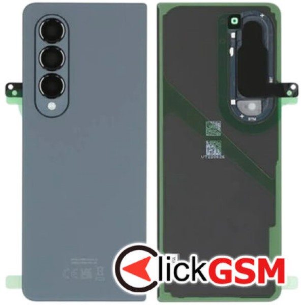 Piesa Capac Spate Cu Geam Camera Gri Verde Samsung Galaxy Z Fold4 345l