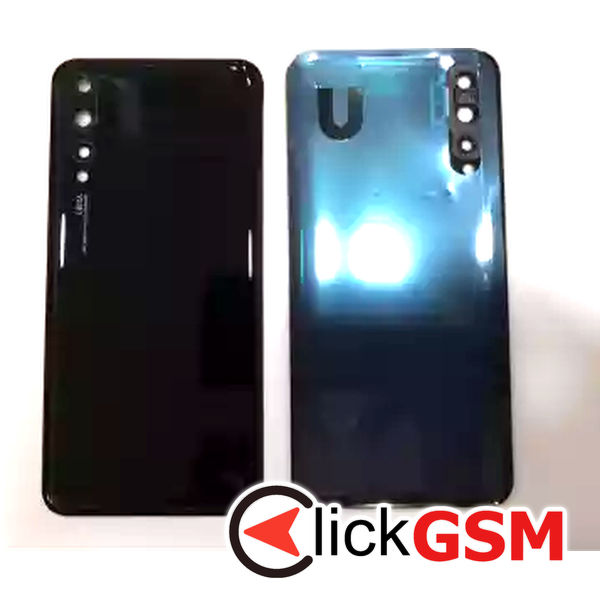 Piesa Capac Spate Cu Geam Camera Negru Huawei P20 Pro Aoz