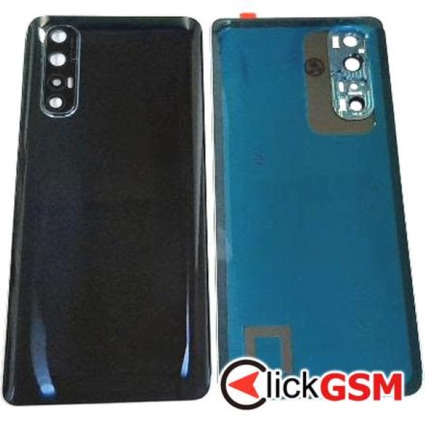 Piesa Piesa Capac Spate Cu Geam Camera Negru Oppo Find X2 Neo 31u3