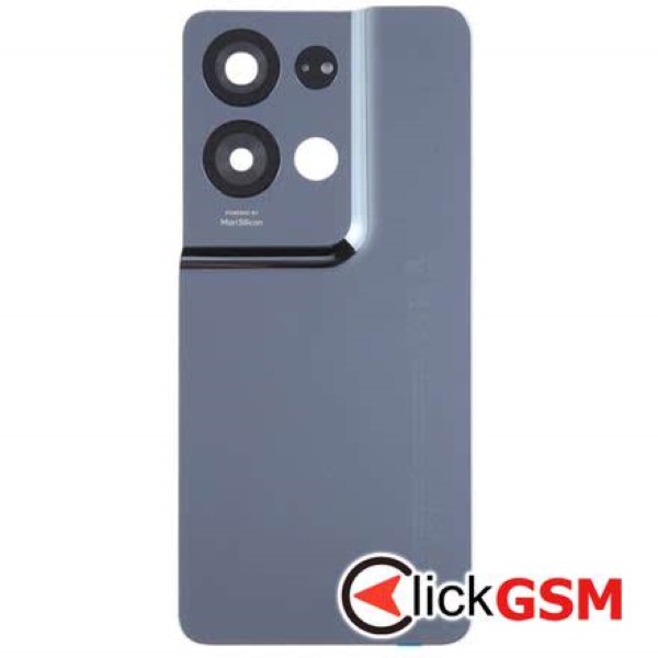 Piesa Capac Spate Cu Geam Camera Negru Oppo Reno8 Pro 2uk1