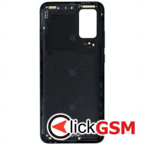 Piesa Capac Spate Cu Geam Camera Negru Samsung Galaxy A02s Sfu