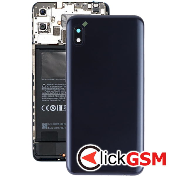 Piesa Capac Spate Cu Geam Camera Negru Samsung Galaxy A10 4as0