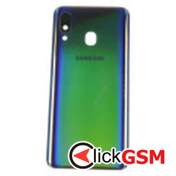 Piesa Capac Spate Cu Geam Camera Negru Samsung Galaxy A40 6m1