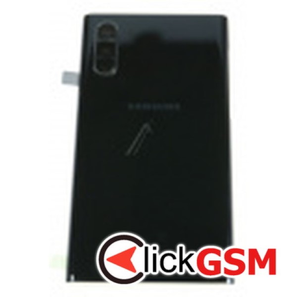 Piesa Capac Spate Cu Geam Camera Negru Samsung Galaxy Note10 Ivv