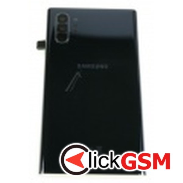 Piesa Capac Spate Cu Geam Camera Negru Samsung Galaxy Note10.plus 5g 6lv