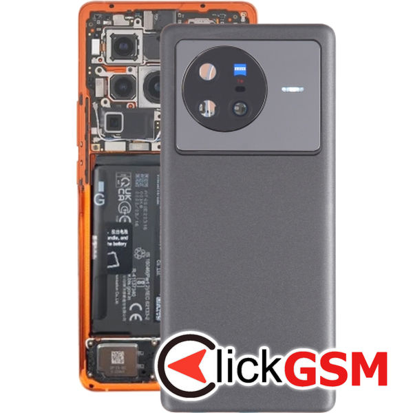 Piesa Capac Spate Cu Geam Camera Negru Vivo X80 2te9