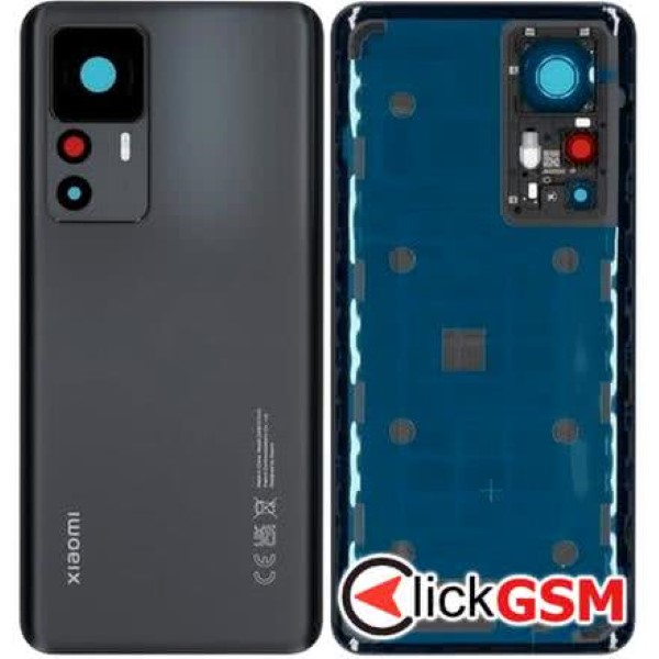 Piesa Capac Spate Cu Geam Camera Negru Xiaomi 12t Pro 2g32