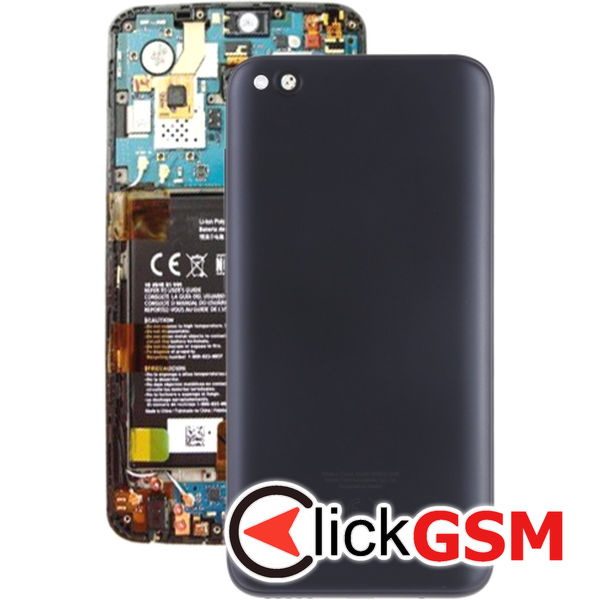 Piesa Piesa Capac Spate Cu Geam Camera Negru Xiaomi Redmi Go 25tp