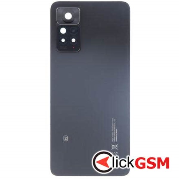 Piesa Capac Spate Cu Geam Camera Negru Xiaomi Redmi Note 11 Pro.plus 5g 2uge