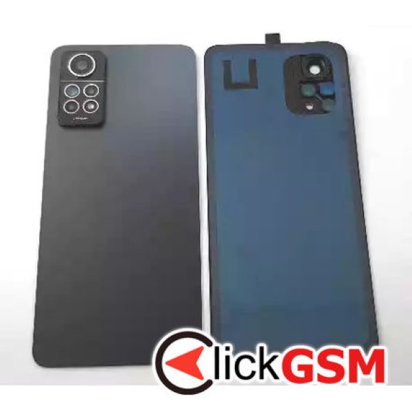 Piesa Capac Spate Cu Geam Camera Negru Xiaomi Redmi Note 12 Pro 3djy