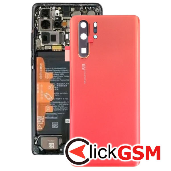 Piesa Capac Spate Cu Geam Camera Orange Huawei P30 Pro 2f28