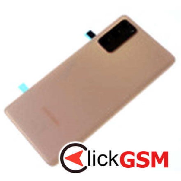 Piesa Capac Spate Cu Geam Camera Orange Samsung Galaxy S20 Fe 5g 1e8v