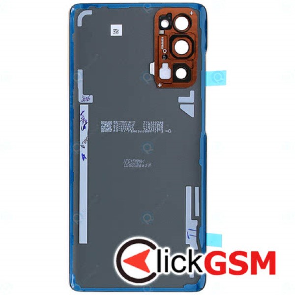 Piesa Capac Spate Cu Geam Camera Orange Samsung Galaxy S20 Fe 5g Nv3