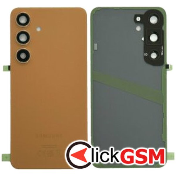 Piesa Capac Spate Cu Geam Camera Orange Samsung Galaxy S24 3fxi