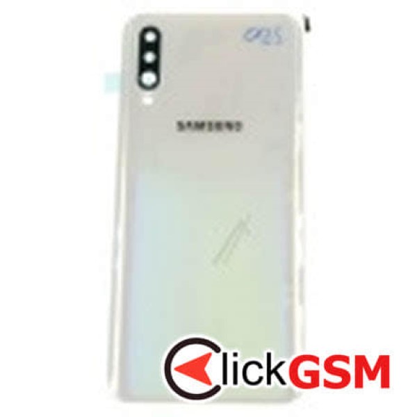 Capac Spate cu Geam Camera Alb Samsung Galaxy A50 6ra
