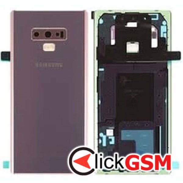 Capac Spate cu Geam Camera Gri Samsung Galaxy Note9 2d49