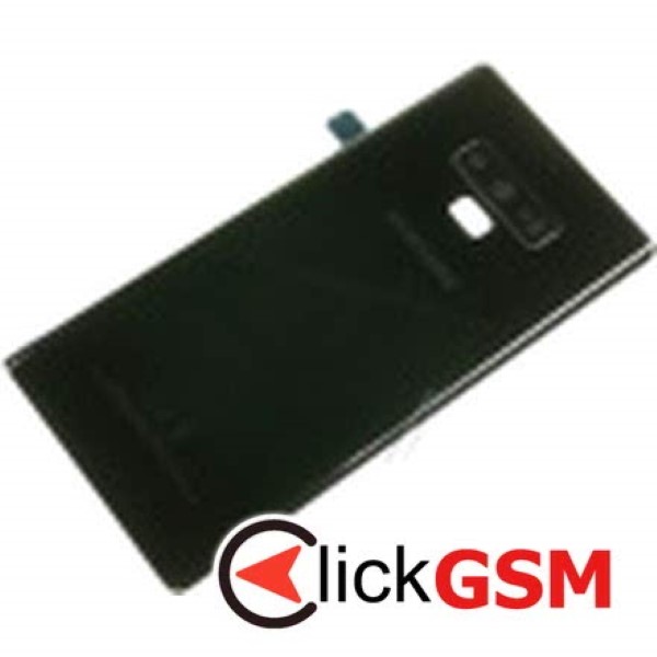 Capac Spate cu Geam Camera Negru Samsung Galaxy Note9 68s