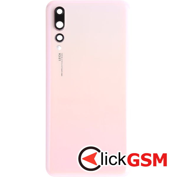 Piesa Capac Spate Cu Geam Camera Pink Huawei P20 Pro 2f2t