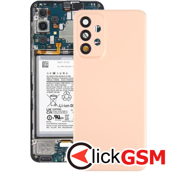 Piesa Piesa Capac Spate Cu Geam Camera Pink Samsung Galaxy A23 5g 4b14