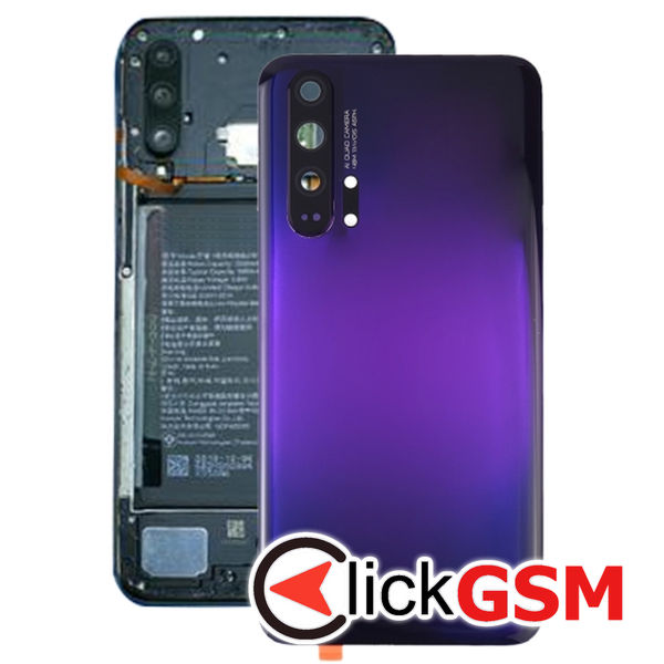 Piesa Capac Spate Cu Geam Camera Purple Honor 20 Pro 2bas