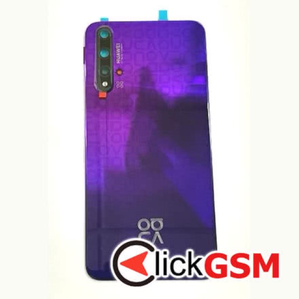 Piesa Capac Spate Cu Geam Camera Purple Huawei Nova 5t Edf