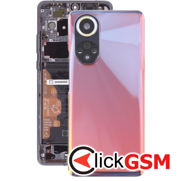 Piesa Piesa Capac Spate Cu Geam Camera Purple Huawei Nova 9 1fcz