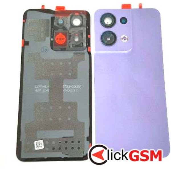 Piesa Capac Spate Cu Geam Camera Purple Oppo Reno8 5g 2xbn