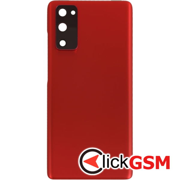 Piesa Capac Spate Cu Geam Camera Red Samsung Galaxy S20 Fe 4aiu