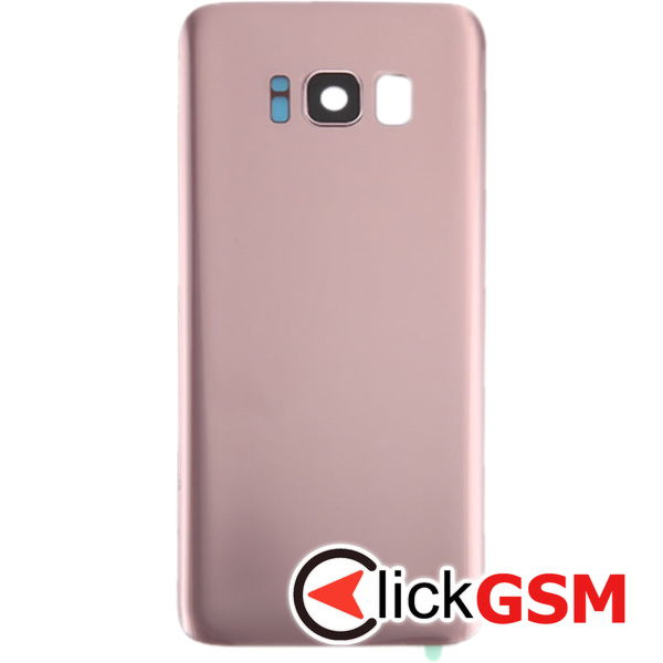 Piesa Capac Spate Cu Geam Camera Rose Gold Samsung Galaxy S8 4all