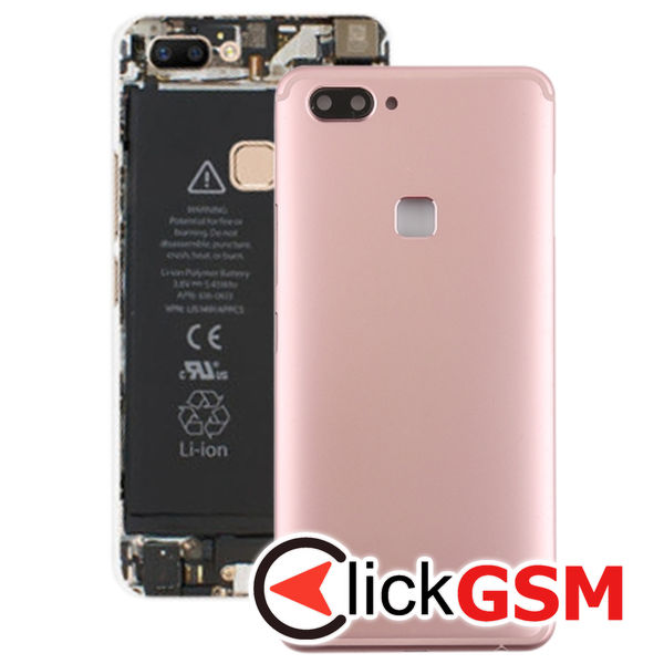 Piesa Capac Spate Cu Geam Camera Rose Gold Vivo X20 208z