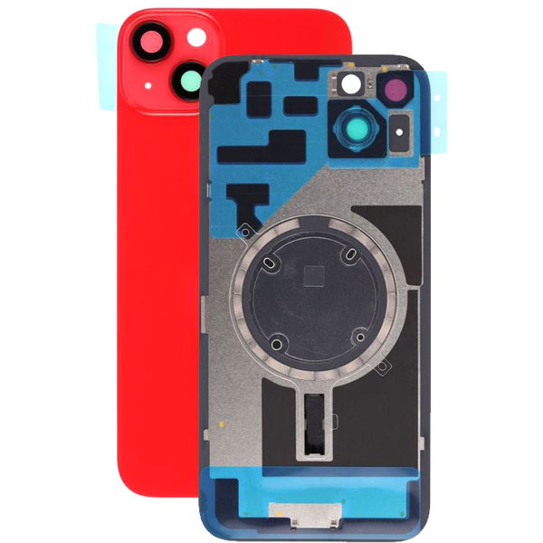 Apple iPhone 14 Plus · Apple iPhone 14 Plus - Sticla pentru carcasa din spate cu piese mici (Red)