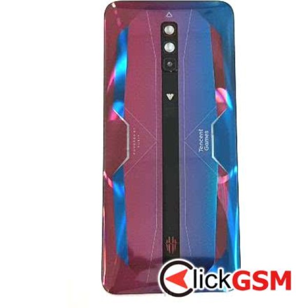 Piesa Piesa Capac Spate Cu Geam Camera Roz Albastru Nubia Red Magic 6 2n4i