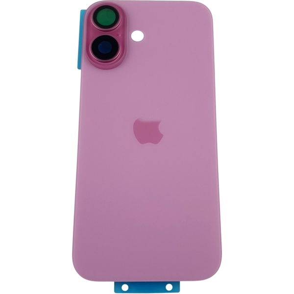 Apple iPhone 16 · Capac Iphone 16 Cu Geam Camera Pink Cm