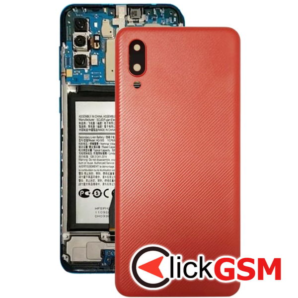 Piesa Capac Spate Cu Geam Camera Samsung Galaxy A02 4b4n